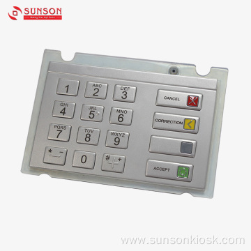 PCI5.x Encrypted pinpad for Unmanned Payment Terminals Kiosk
